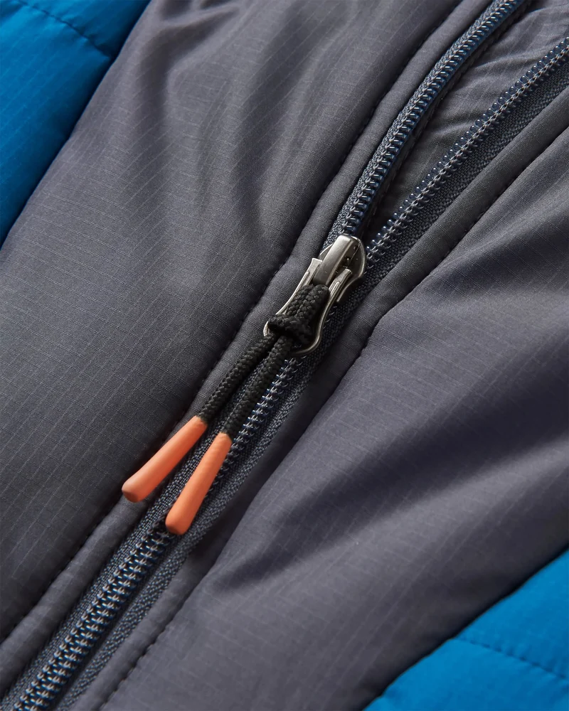 Oceanic Isolierte Anorak - Tidal Blue/Burnt Orange