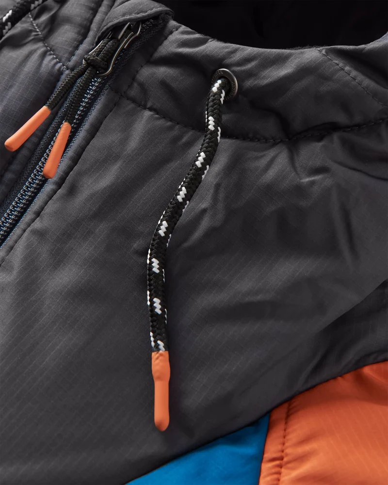 Oceanic Isolierte Anorak - Tidal Blue/Burnt Orange