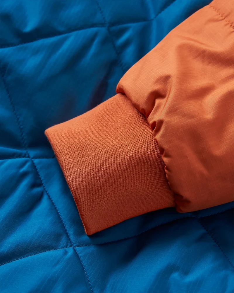 Oceanic Isolierte Anorak - Tidal Blue/Burnt Orange