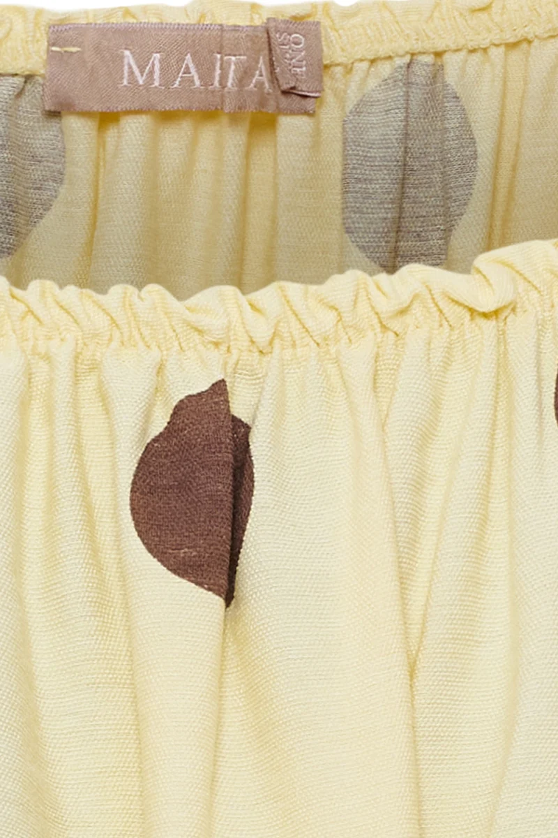 Luciana Top | Yellow
