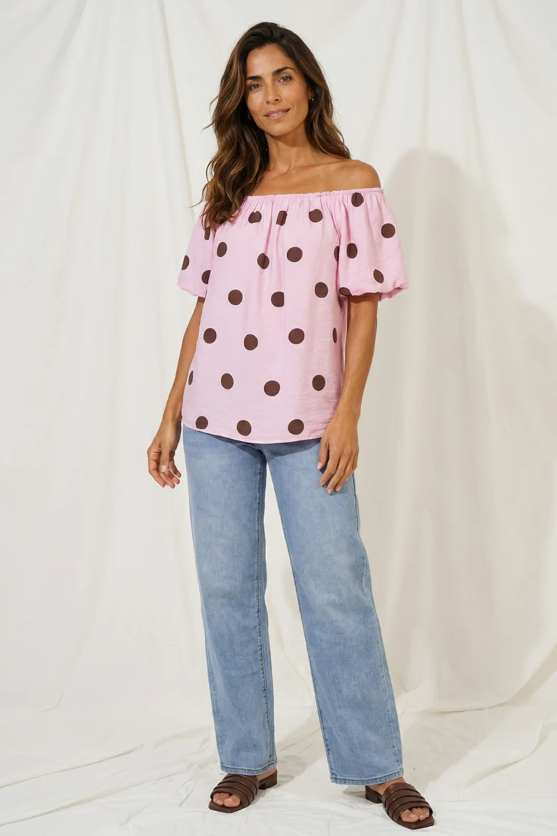 Luciana Top | Pink