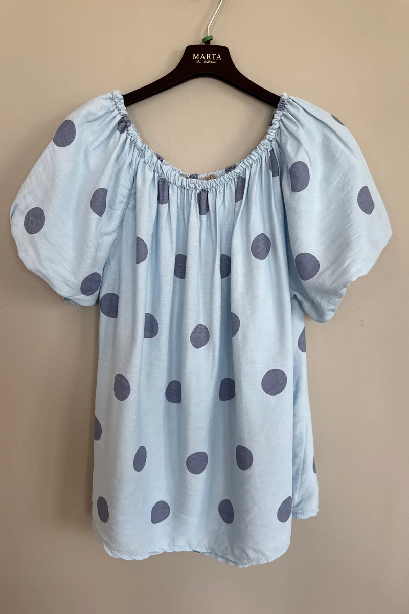 Luciana Top | Celeste