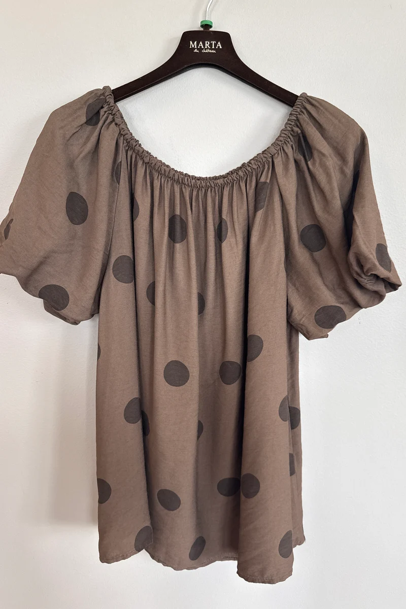 Luciana Top | Brown