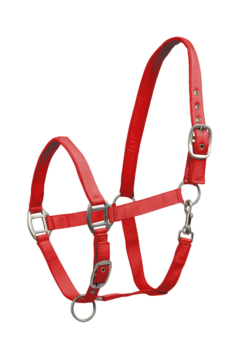 Perlon Satin Halfter Red WB