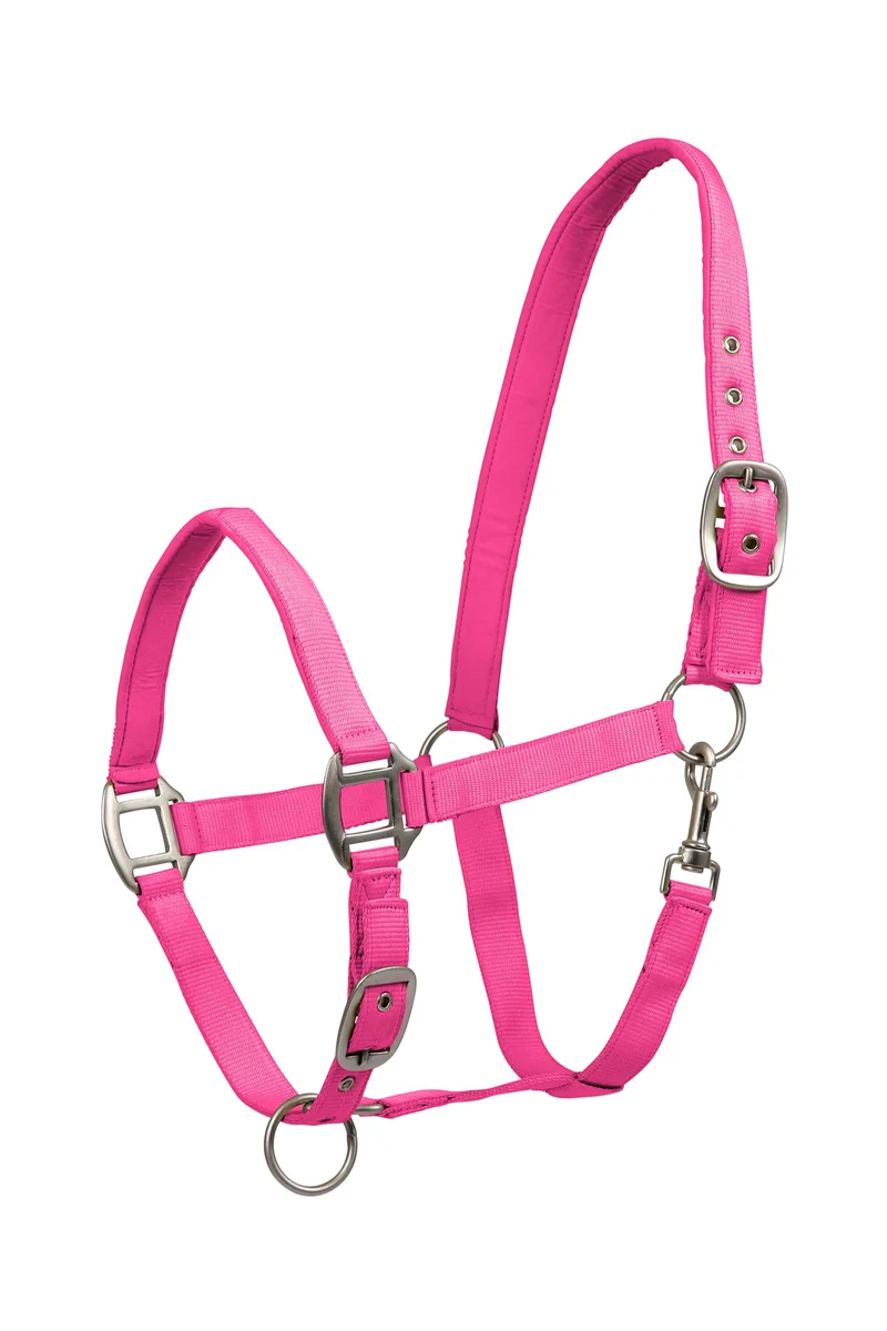 Perlon Satin Halfter Pink P
