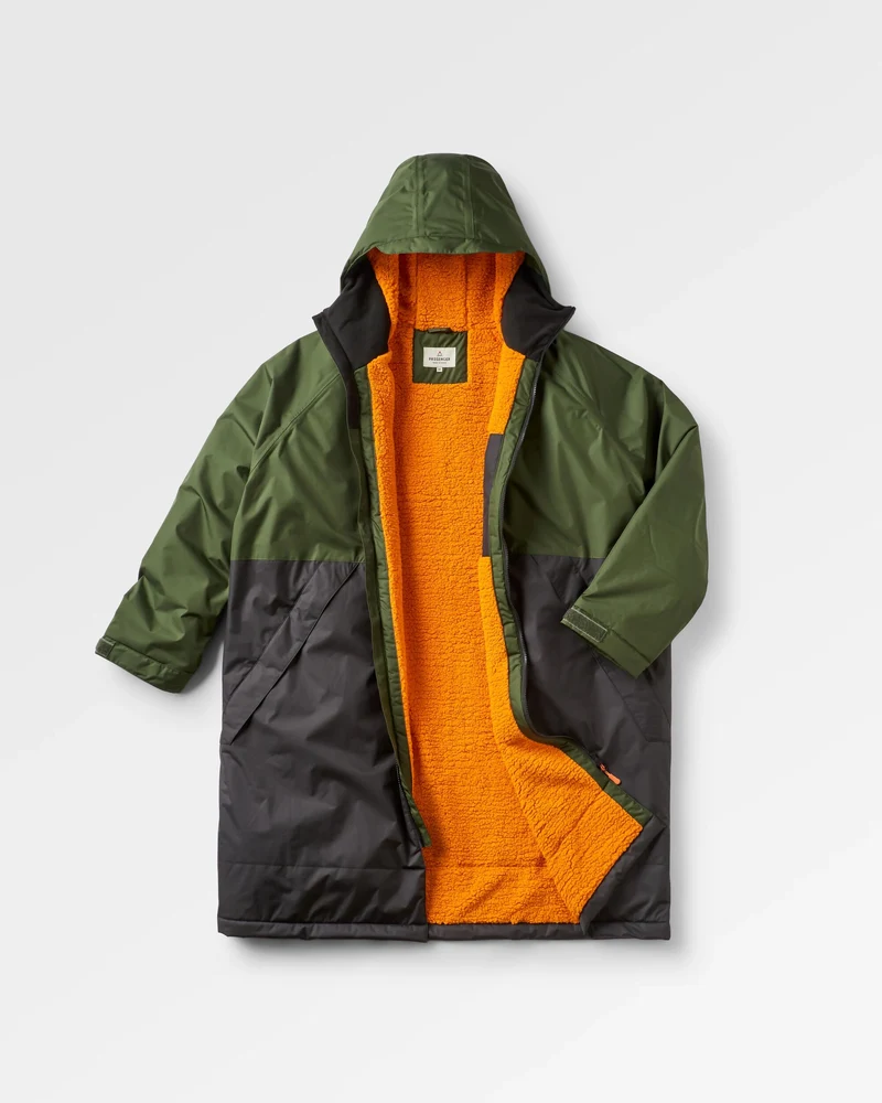 Tempest Wasserdichter Surf-Poncho - Tanne/ Schwarz