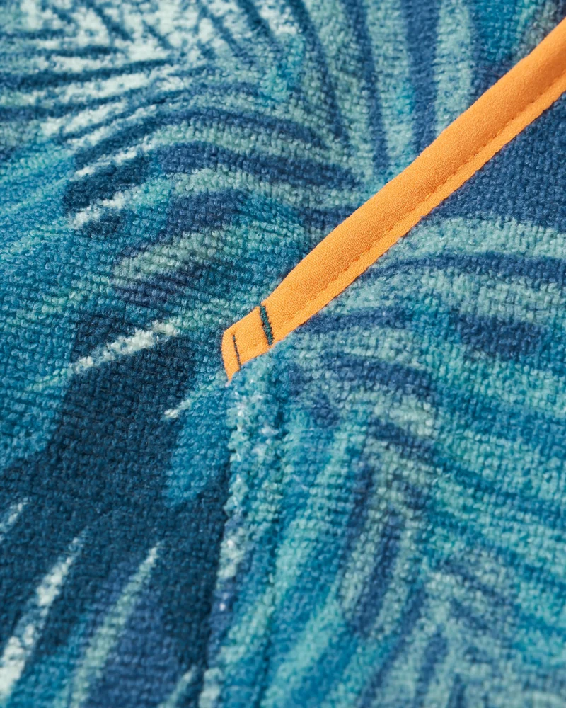 Tulum Surf-Poncho - Palm Camo Moonlight