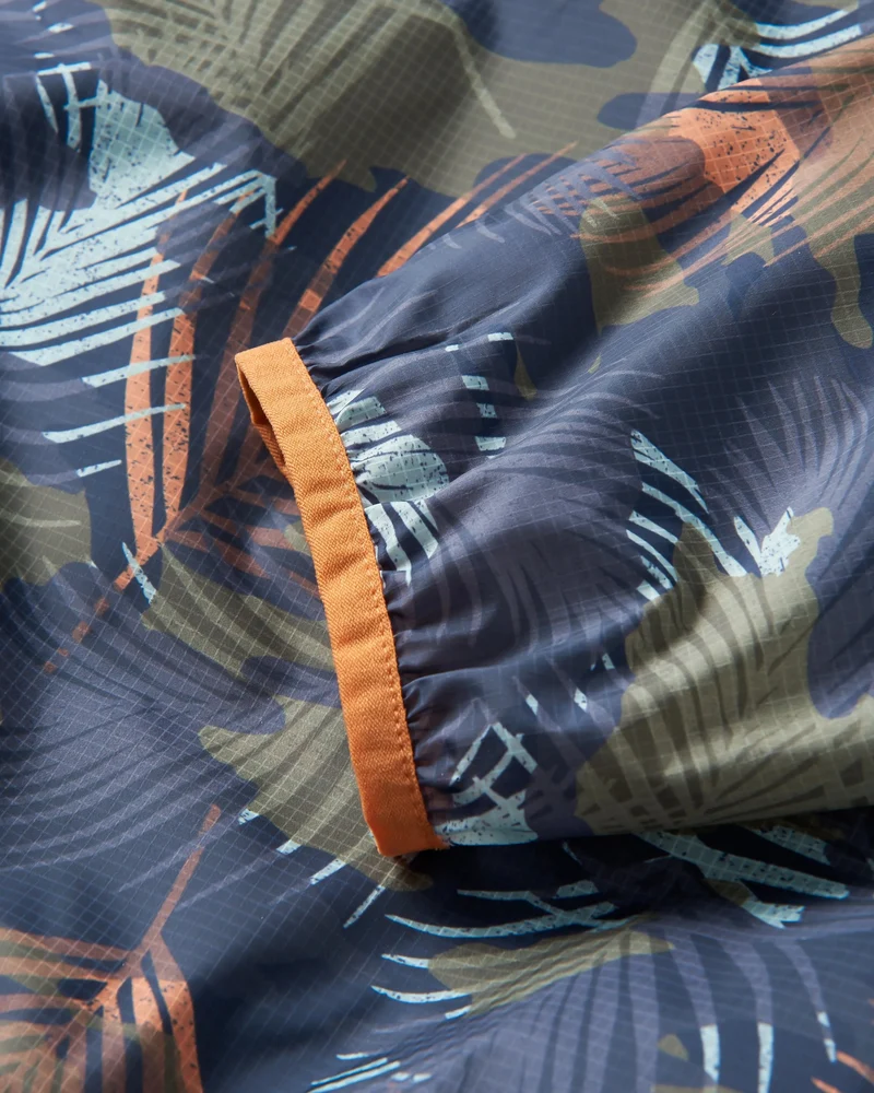 Gusto Windshell Anorak - Palm Camo Apricot
