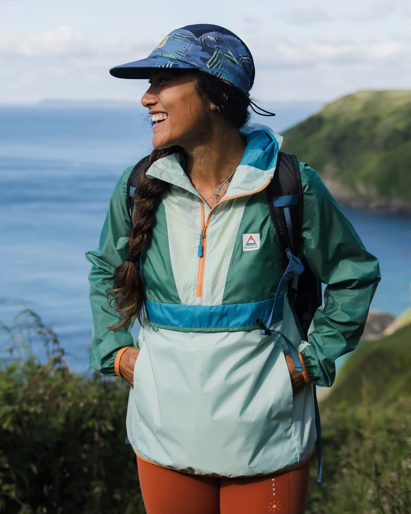 Viento Windshell Anorak - Surf Spray/Deep Sea