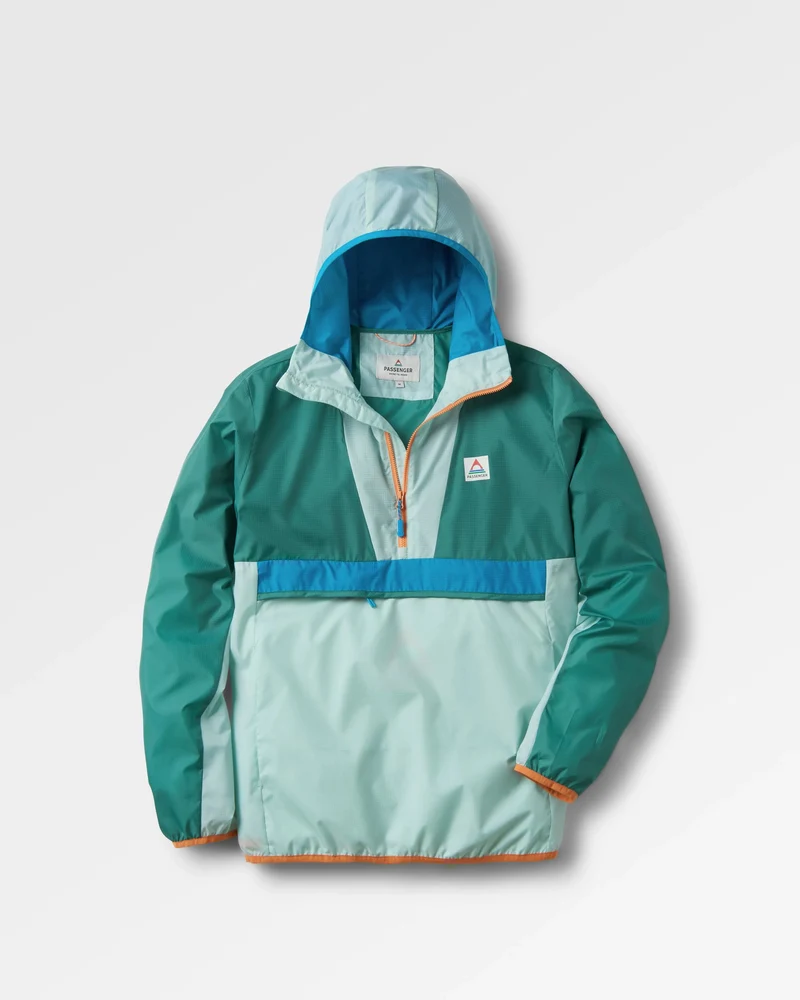 Viento Windshell Anorak - Surf Spray/Deep Sea