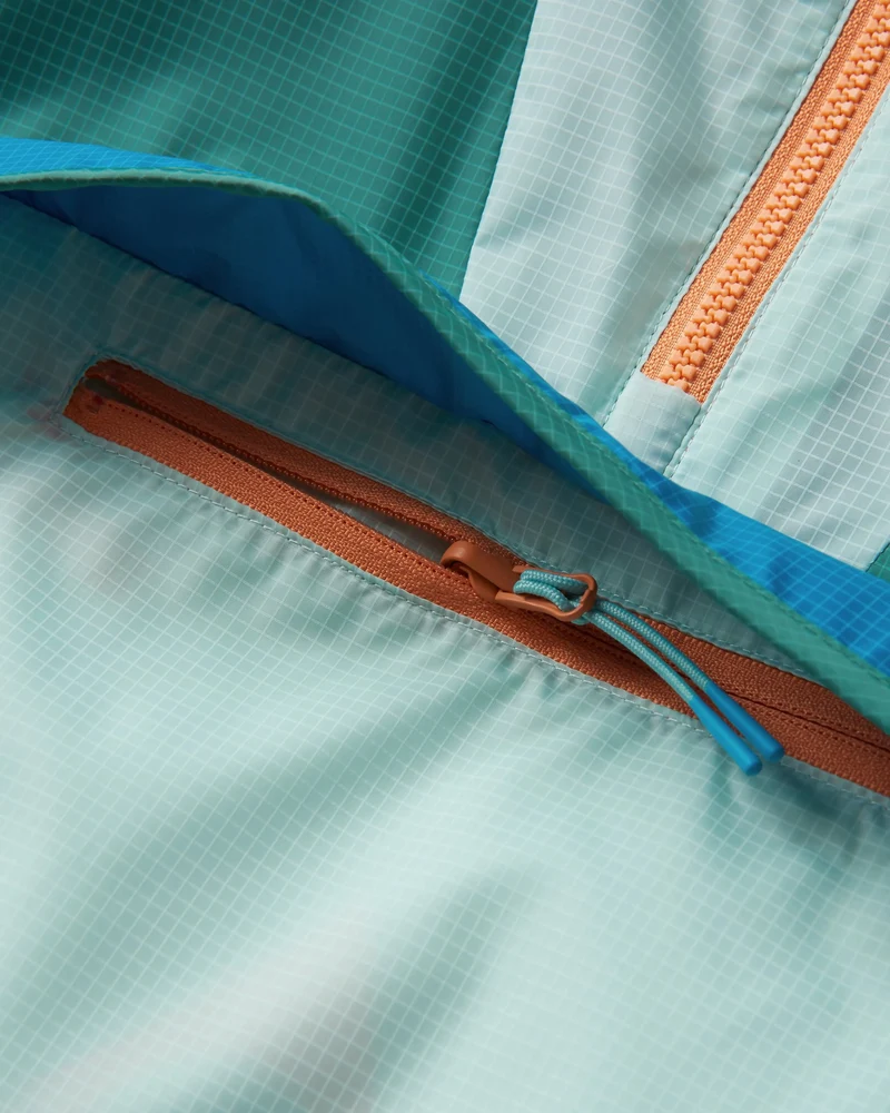 Viento Windshell Anorak - Surf Spray/Deep Sea