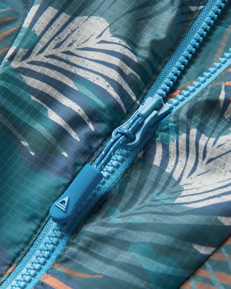 Viento Windshell Anorak - Palm Camo Deep Sea