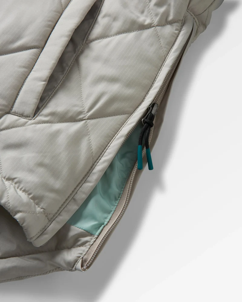 Ozean Isolierter Anorak - Kieselgrau
