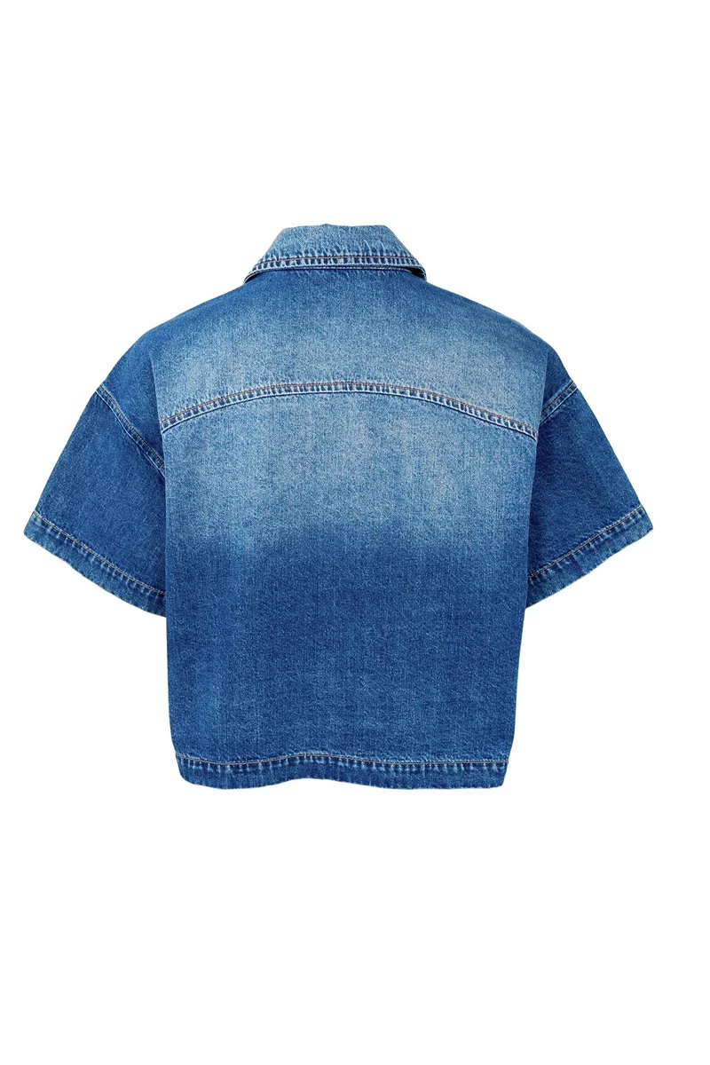 Drake Denim Jacket | Dk. Denim | Jakke fra Black Colour
