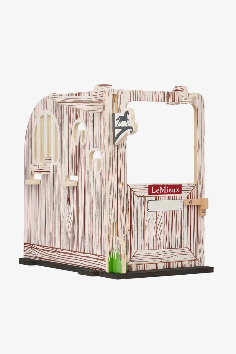 Holzstall-Set für Spielpony Wooden Einheitsgröße
