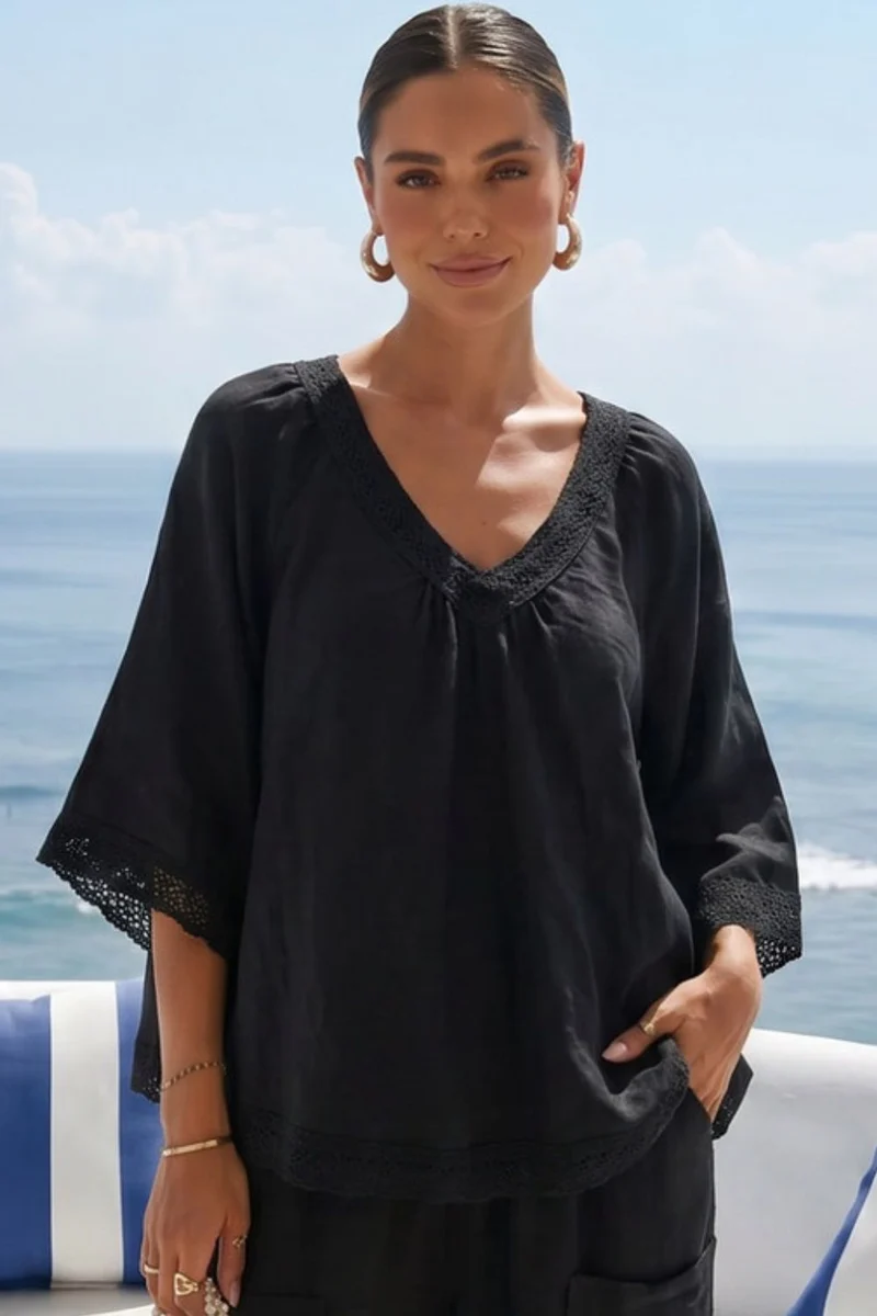 Rowane Top | Black