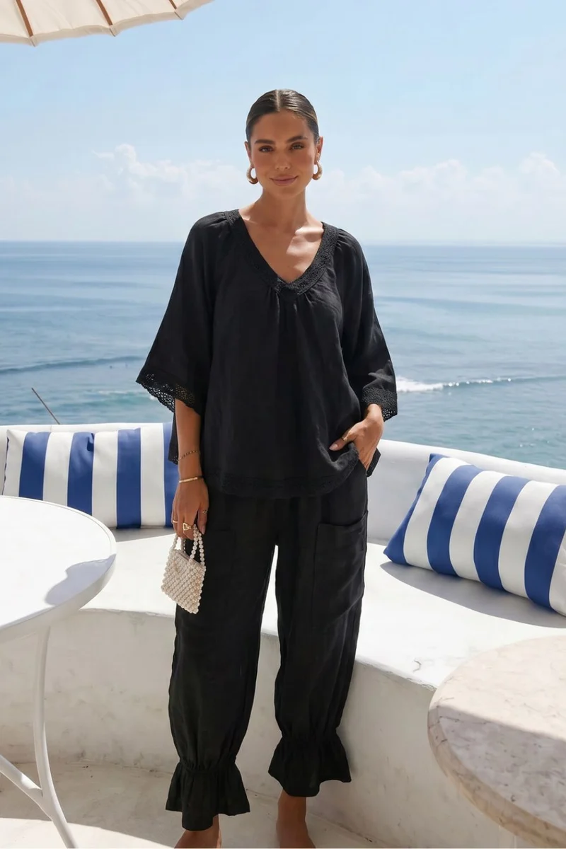 Rowane Top | Black