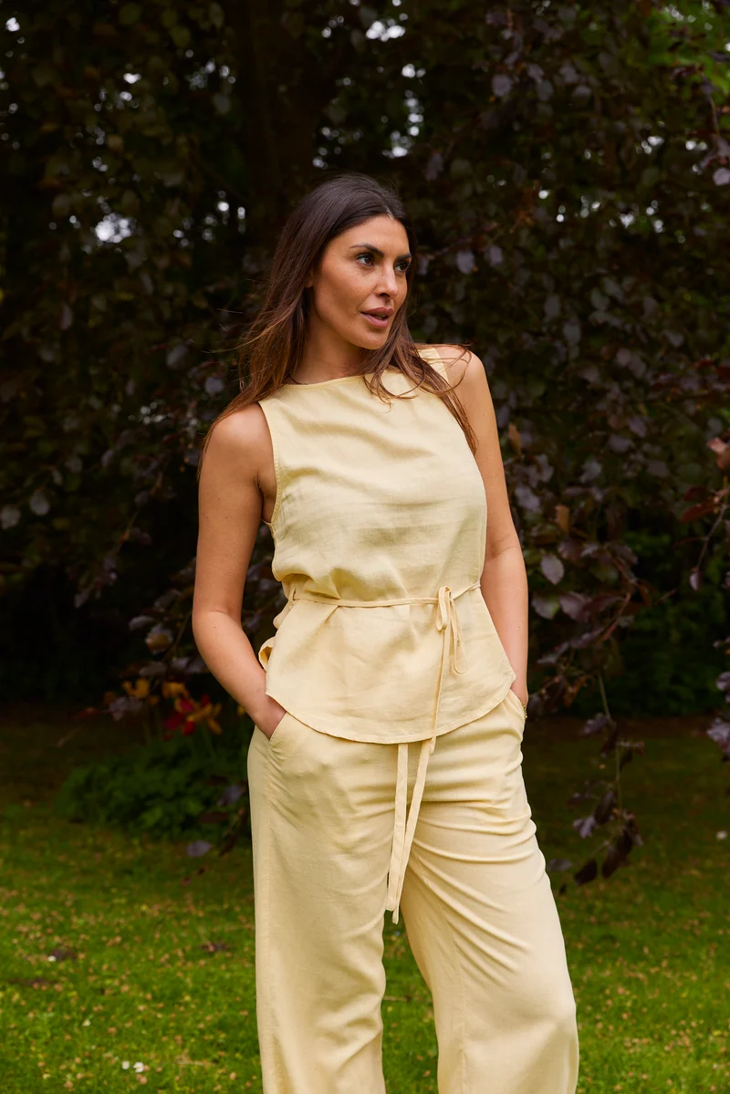 Chloe Coco Top | Gul | Top fra French Laundry