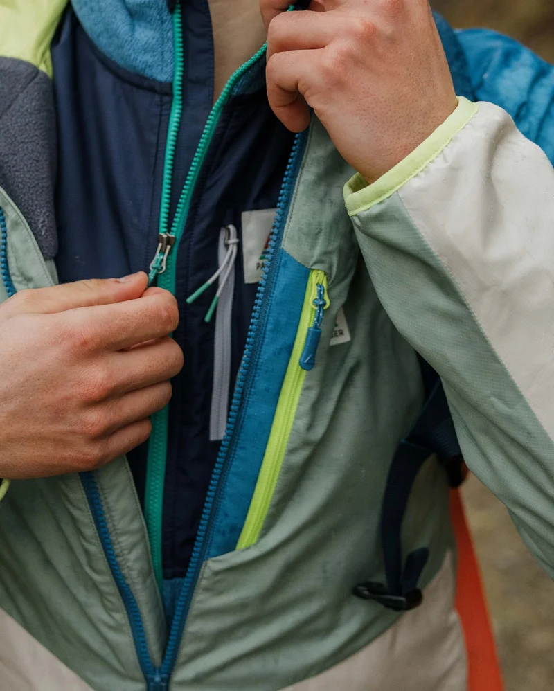 Daybreak Leichte Thermore® Isolierte Jacke - Pistachio/Blue Steel
