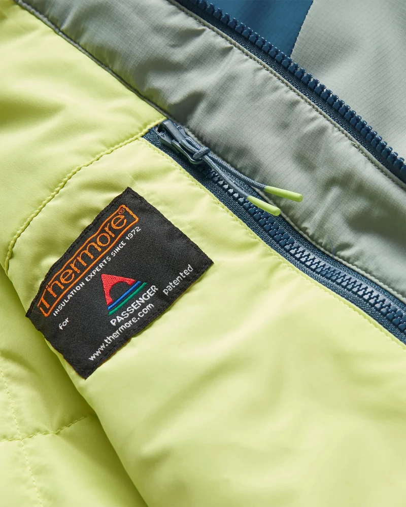 Daybreak Leichte Thermore® Isolierte Jacke - Pistachio/Blue Steel
