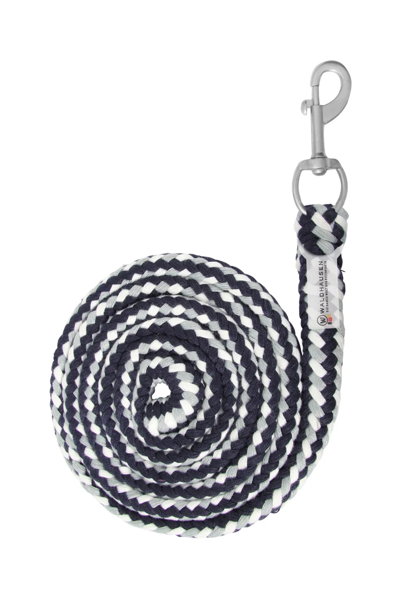 Plus Führstrick mit Karabinerhaken Dark Blue/Grey Einheitsgröße