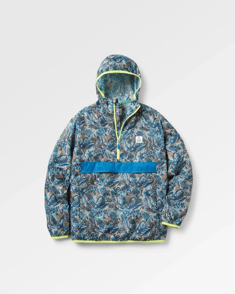 Viento Windshell Anorak - Abstract Seaweed Pistachio