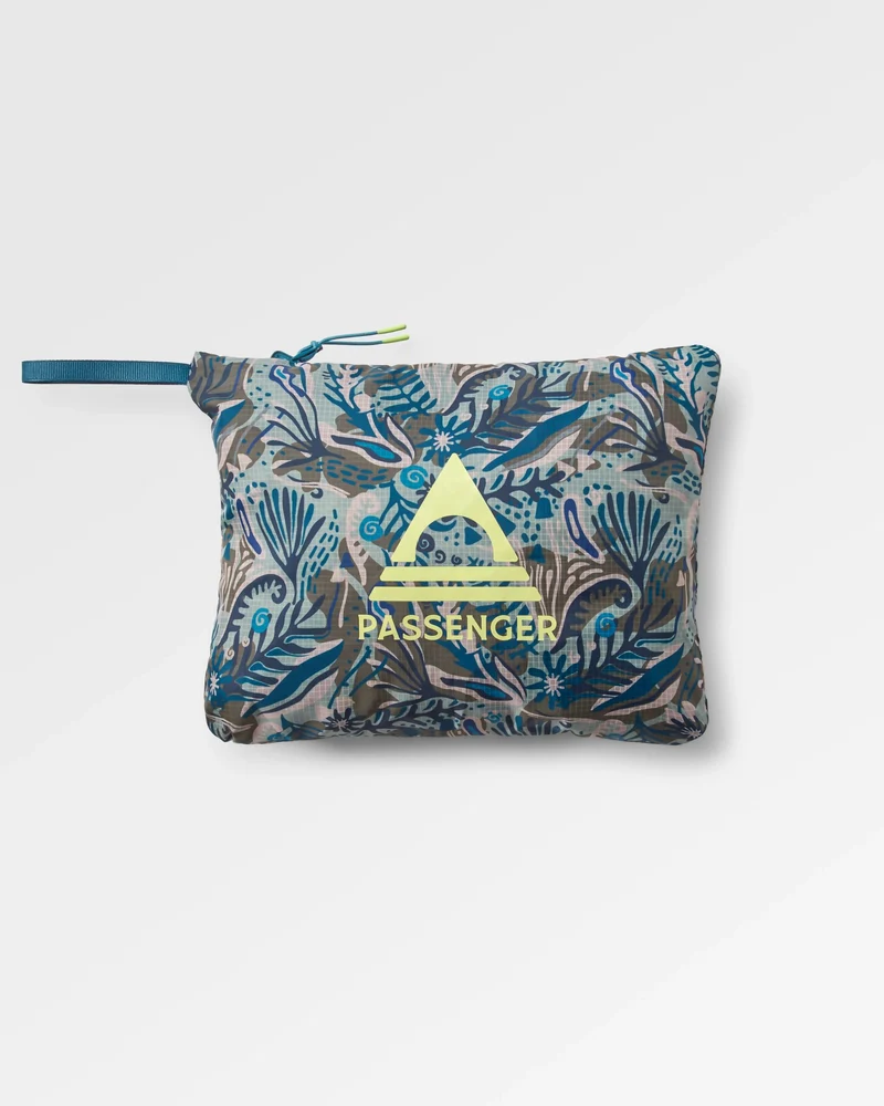 Viento Windshell Anorak - Abstract Seaweed Pistachio