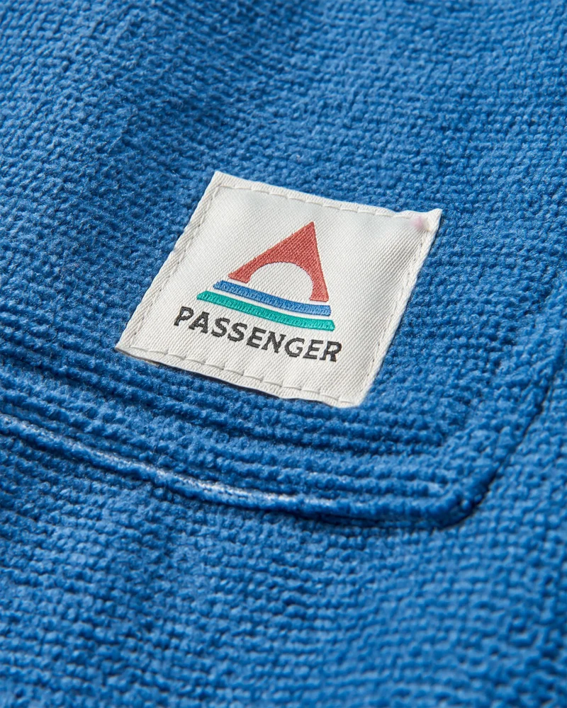 Tulum Surf-Poncho - Dunkles Denim