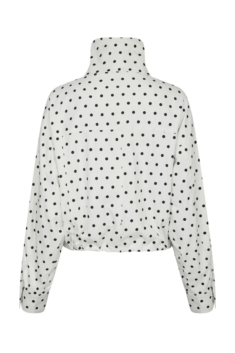 Callisa Dot Jacket | White | Jakke fra Neo Noir