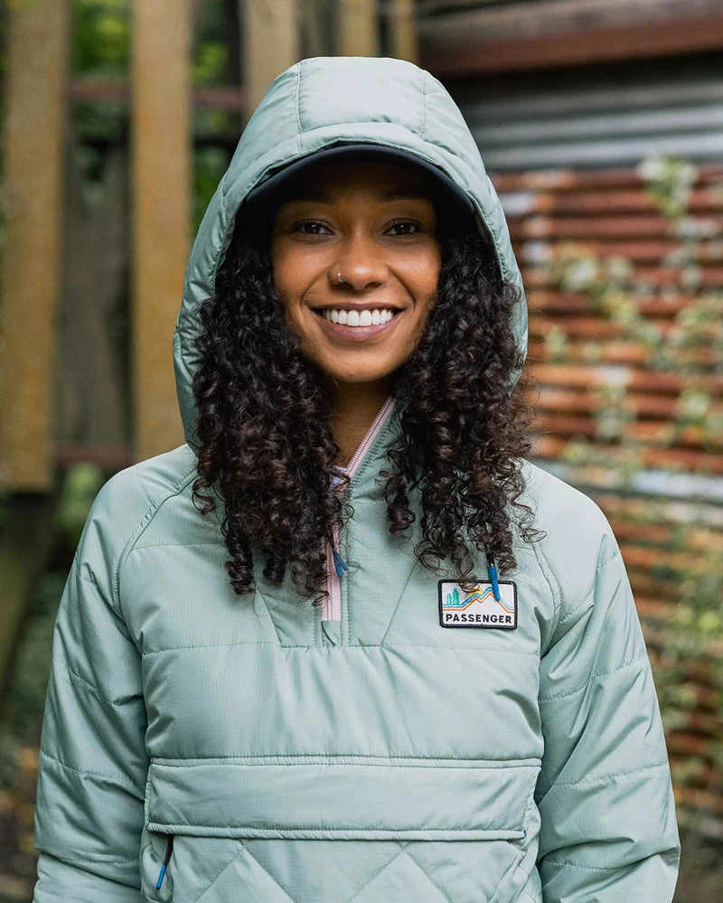 Ozean Isolierter Anorak – Pistazie
