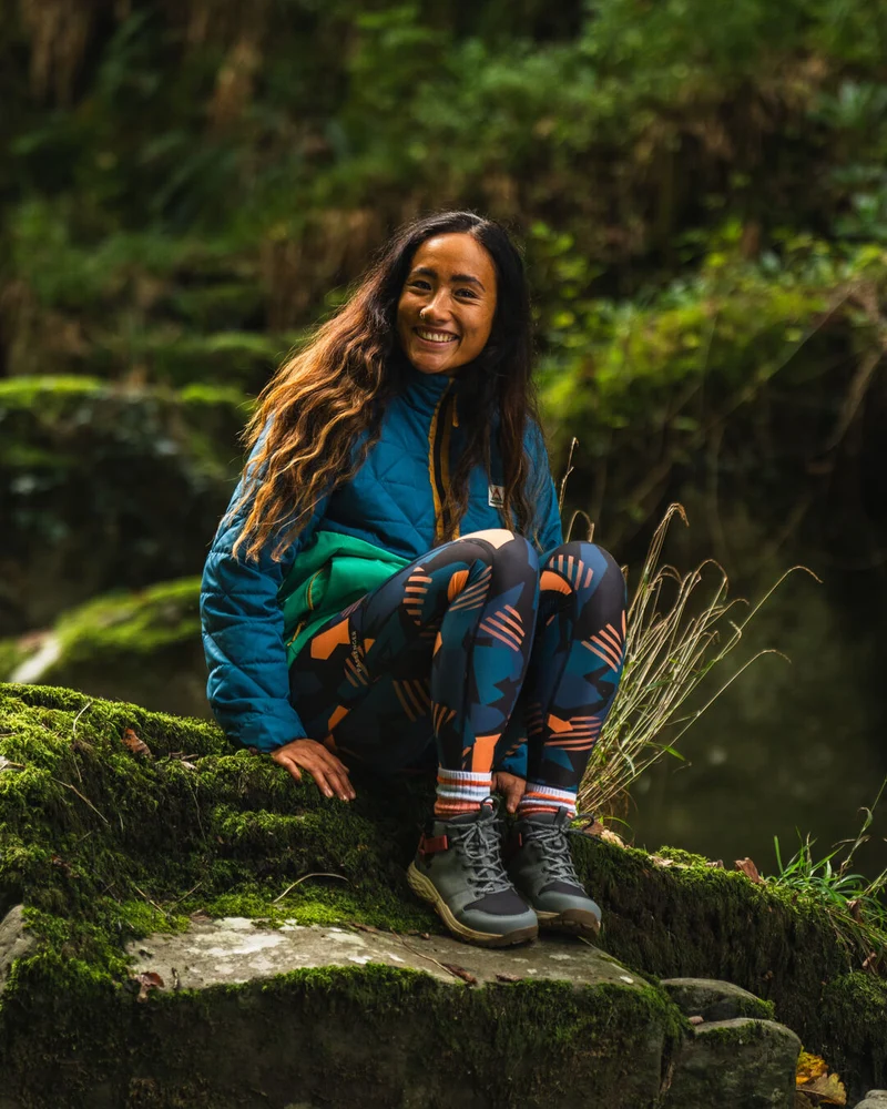 Trace Thermore® Isolierte Jacke - Corsair Blue/ Jungle Green