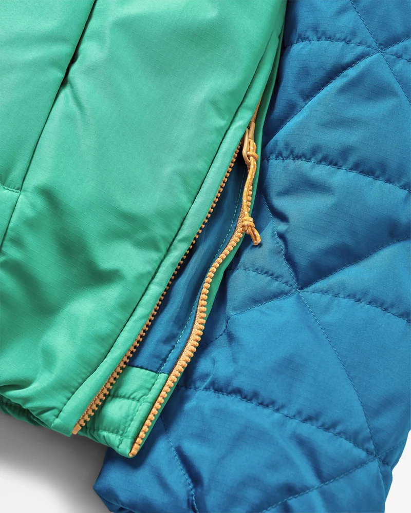 Trace Thermore® Isolierte Jacke - Corsair Blue/ Jungle Green