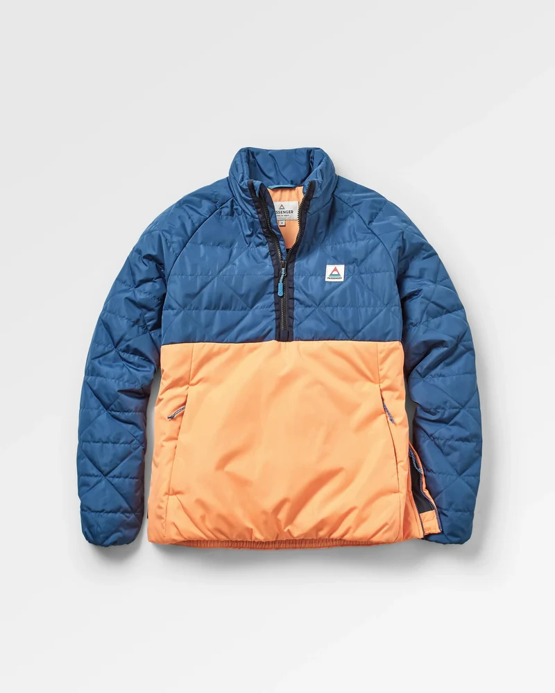 Trace Thermore® Isolierte Jacke - Dunkles Denim/ Aprikose