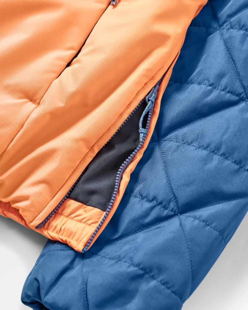 Trace Thermore® Isolierte Jacke - Dunkles Denim/ Aprikose