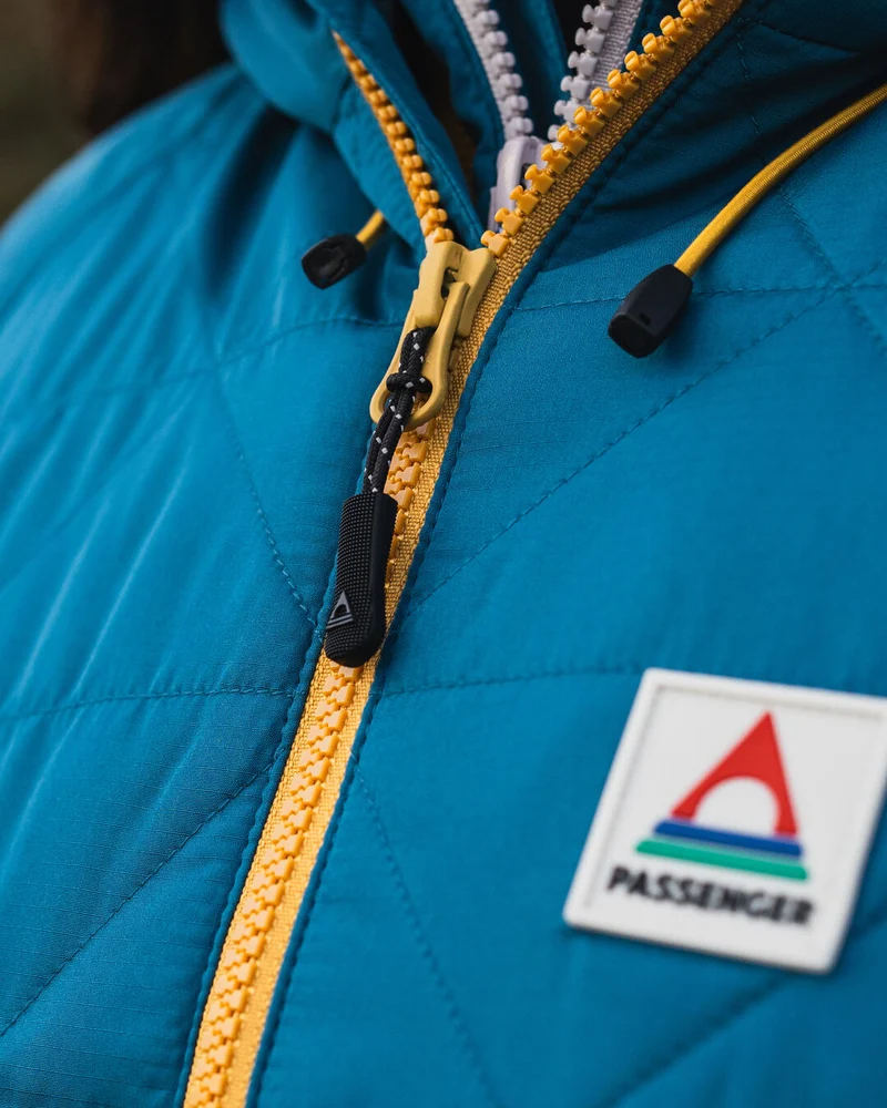 Singletrack Thermore® Isolierte Jacke - Corsair Blau/ Jungle Grün