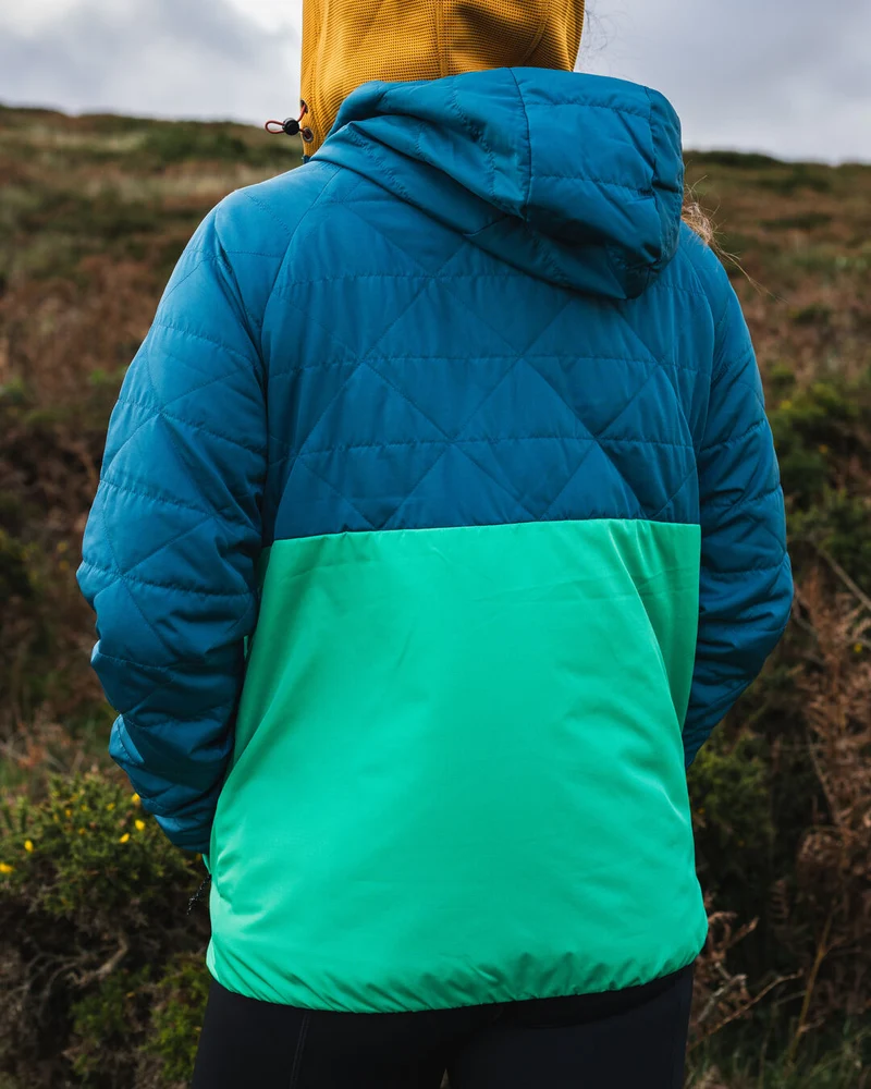 Singletrack Thermore® Isolierte Jacke - Corsair Blau/ Jungle Grün