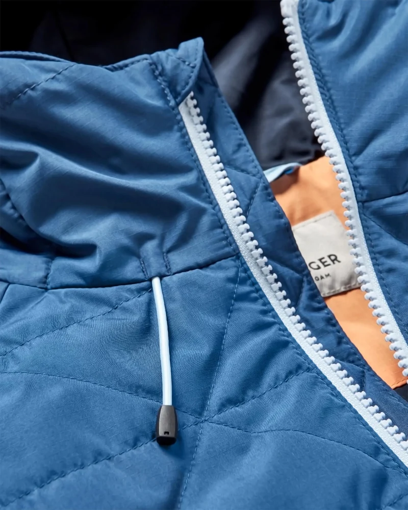 Singletrack Thermore® Isolierte Jacke - Dunkles Denim/ Aprikose