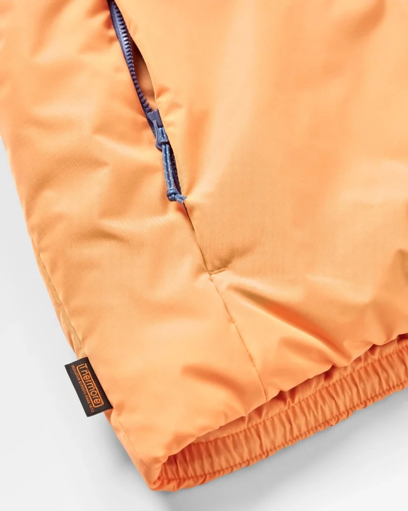 Singletrack Thermore® Isolierte Jacke - Dunkles Denim/ Aprikose