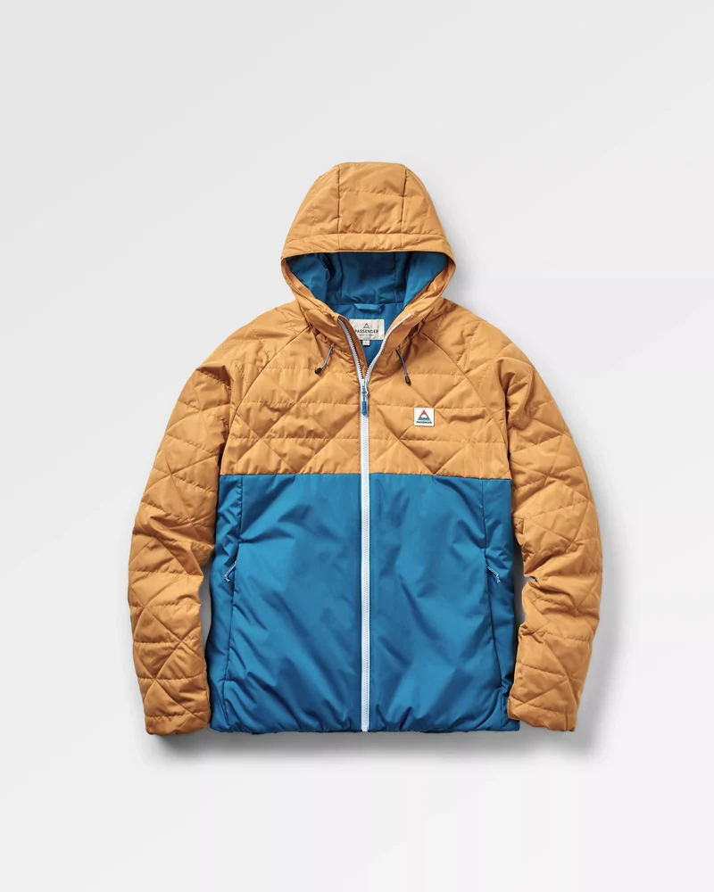Base Thermore® Isolierte Jacke - Staubiges Ocker/ Corsair Blau