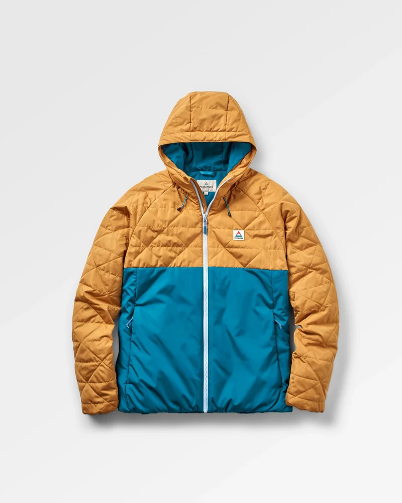 Base Thermore® Isolierte Jacke - Staubiges Ocker/ Corsair Blau