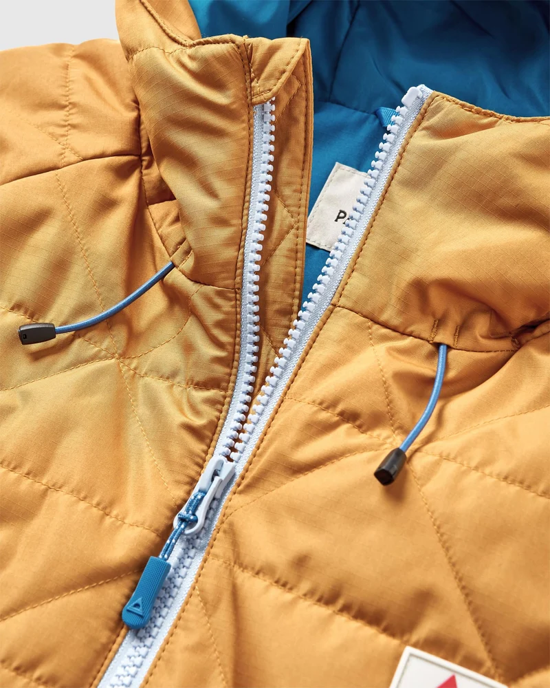 Base Thermore® Isolierte Jacke - Staubiges Ocker/ Corsair Blau