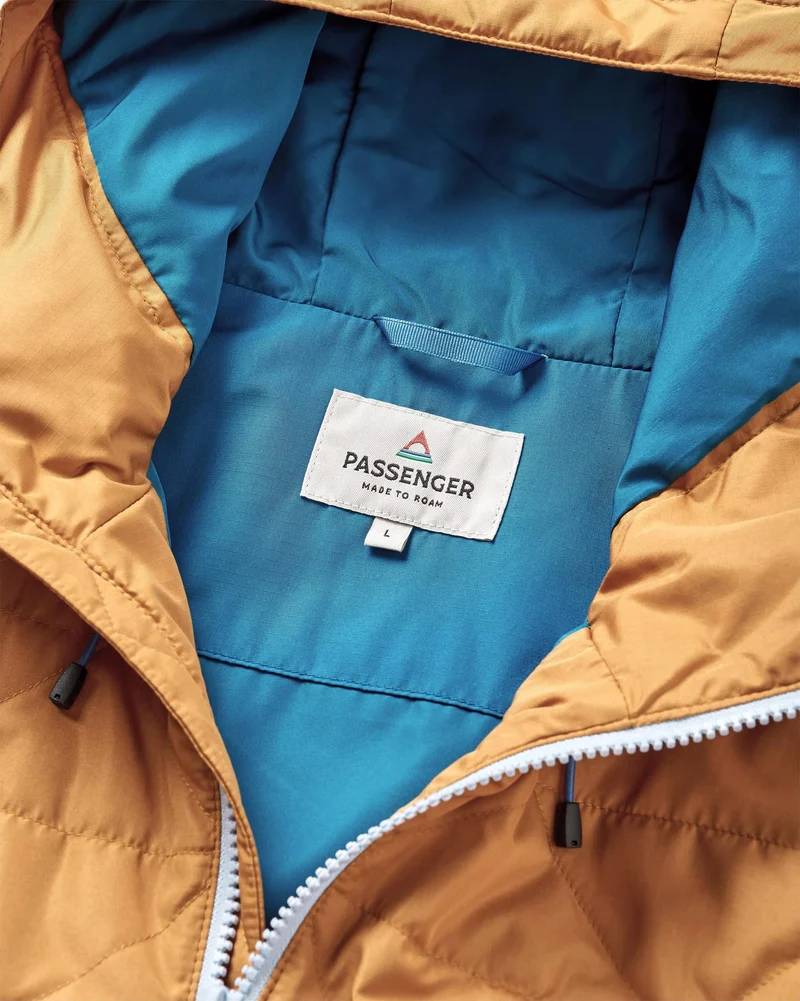Base Thermore® Isolierte Jacke - Staubiges Ocker/ Corsair Blau