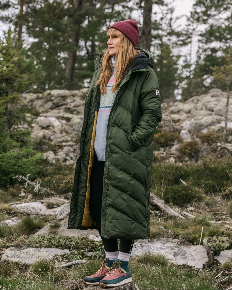 Tasman Lange Isolierte Jacke - Fir Tree