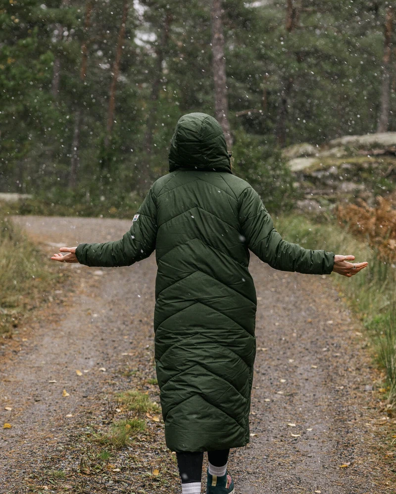 Tasman Lange Isolierte Jacke - Fir Tree