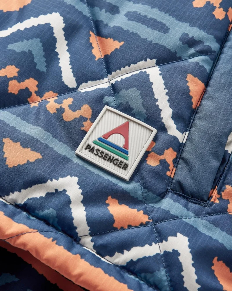 Ocean Isolierter Anorak - Homespun Stripe Navy