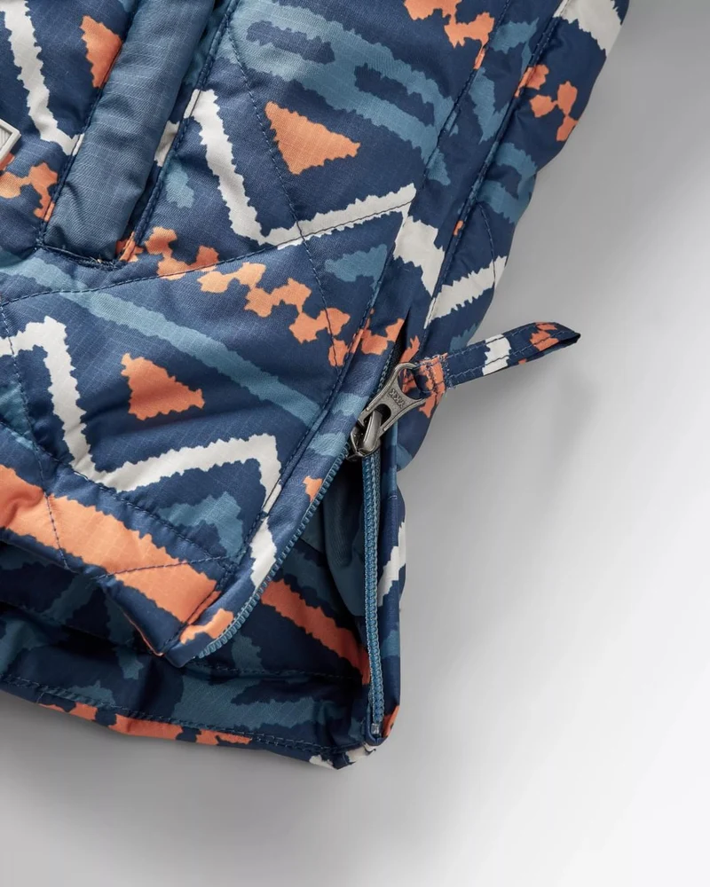 Ocean Isolierter Anorak - Homespun Stripe Navy