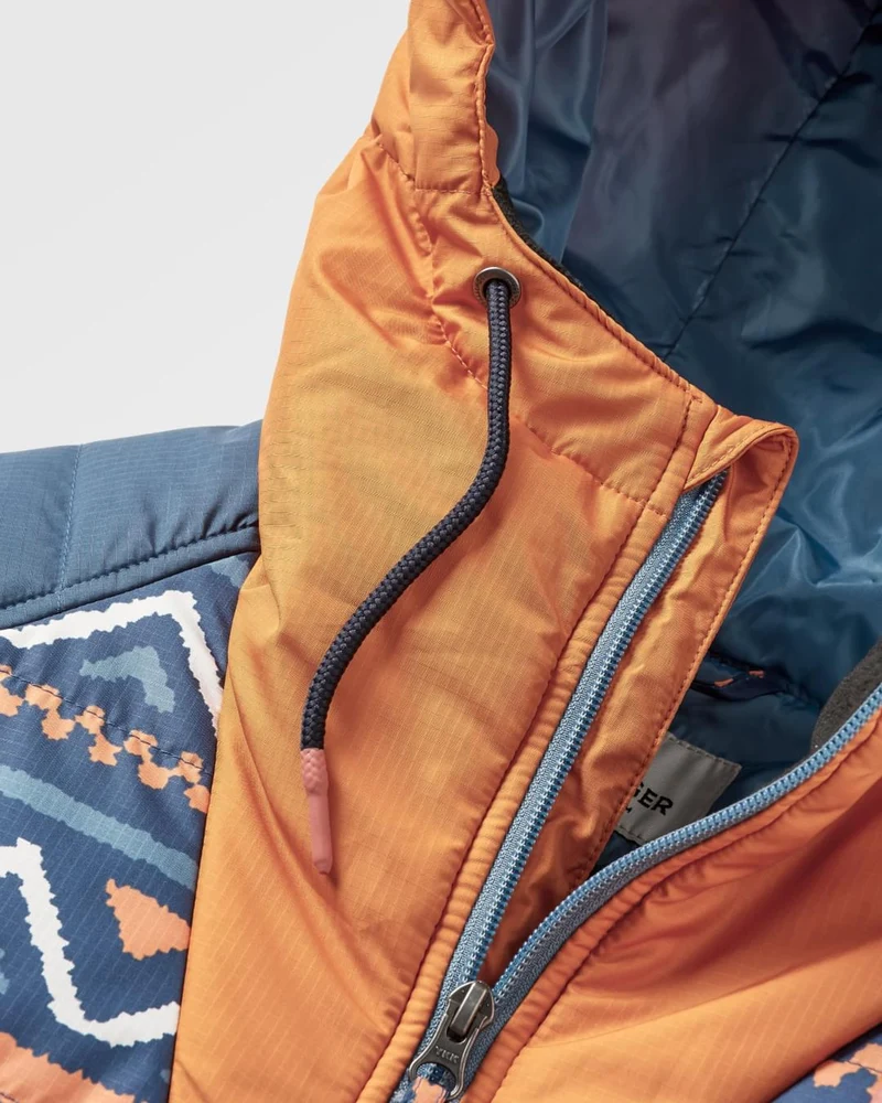 Ocean Isolierter Anorak - Homespun Stripe Navy