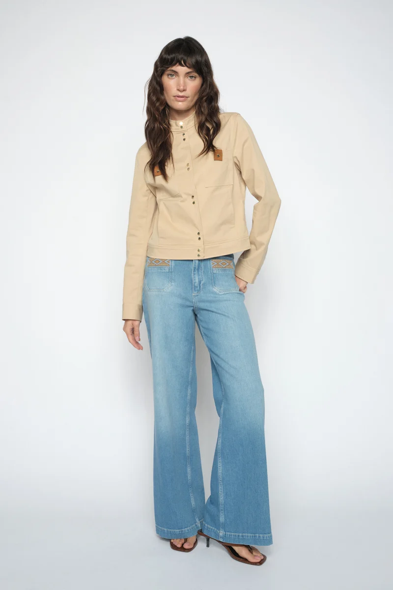 Briella Tenca Jacket | Sesame | Jakke fra Mos Mosh