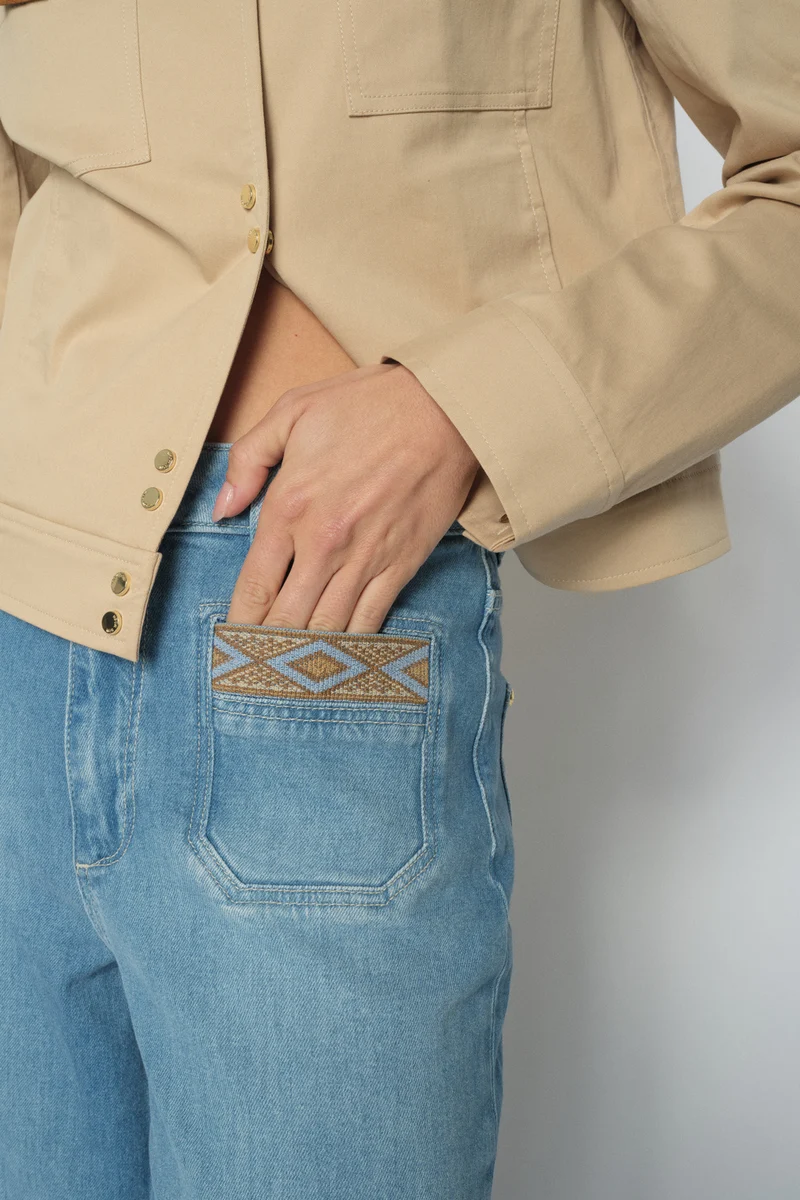 Briella Tenca Jacket | Sesame | Jakke fra Mos Mosh