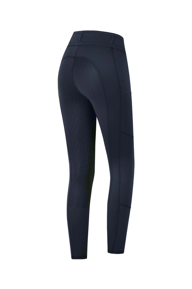 Ella Kids' Vollbesatz Reitleggings Night Blue 122